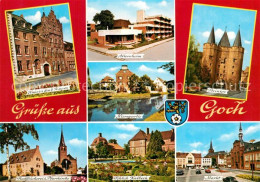 73311283 Goch Haus Zu Den 5 Ringen Steintor Altersheim Schloss Kalbeck Markt Goc - Goch