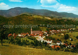 73311269 Oberharmersbach Kirche Panorama Oberharmersbach - Autres & Non Classés