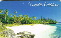 Nouvelle Caledonie New Caledonia Phonecard Telecarte NC72 Plage Medu Mare Loyaute Plage Beach 140 Un. UT BE - Nouvelle-Calédonie