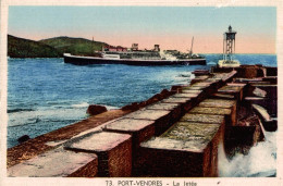 CPA Port-Vendres La Jetée - Port Vendres