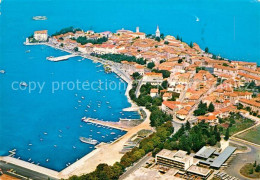 73311121 Porec Altstadt Hafen Fliegeraufnahme Porec - Kroatien