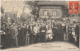 MIRANDE  Les Concurrents Du Concours De Pêche à La Ligne Du 2 Octobre 1910 - Mirande