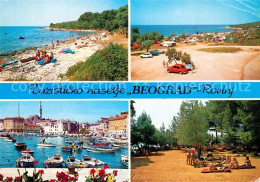 73311082 Rovinj Istrien Turisticko Naselje Beograd Strand Campingplatz Hafen Rov - Croatie