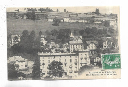88 - PLOMBIERES-LES-BAINS - Hôtel Métropole Et Villas Du Parc - Plombieres Les Bains