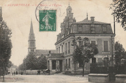 ALFORTVILLE -94- La Mairie Et L'Eglise. - Alfortville