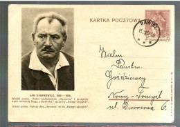 80107 -  Entier  JAN  KASPROWICZ - Storia Postale