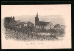 CPA St-Hilaire-de-la-Côte, L`Eglise  - Autres & Non Classés