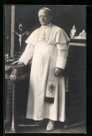 AK Papst Pius XI. In Weisser Soutane  - Päpste