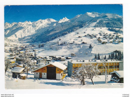 74 LA CLUSAZ Vue Générale Chaîne Des Aravis VOIR DOS Et Flamme En 1980 - La Clusaz