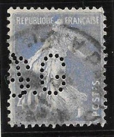 1 04	03	21	N°	237	Perforé	-	AG 93	-	AGENCE GL. De LIBRAIRIE Et PUBLICATION - Used Stamps