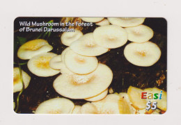 BRUNEI - Wild Mushrooms Remote Phonecard - Brunei