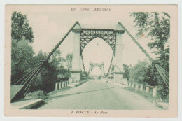 32 - Gers / RISCLE -- Le Pont (LE GERS ILLUSTRE, APA Bleu-vert, Edition St LANNE, Tabacs). - Riscle