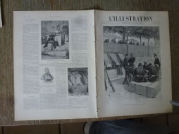 L'Illustration Octobre 1898 Industrie Du Kalolin Dans Le Limousin Grève Paris Saint Maur De Glanfeuil Vente Zola - 1850 - 1899