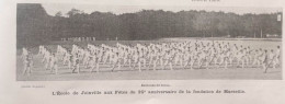 1899 L'ÉCOLE DE JOINVILLE AUX FÊTES DU 25e ANNIVERSAIRE DE LA FONDATION DE MARSEILLE - LA VIE AU GRAND AIR - 1900 - 1949