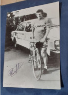 Autographe Christian Muselet Velda Lano Flandria 1978 - Wielrennen