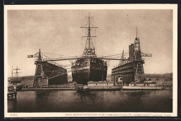 AK Kiel, Schwimmdock Für Dreadnoughts  - Warships