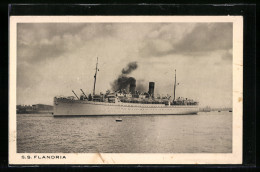 AK S.S. Flandria, Passagierschiff  - Steamers