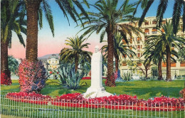 FRANCE - Nice - Jardin Et Monument Du Roi Albert 1er - Carte Postale Ancienne - Sonstige & Ohne Zuordnung