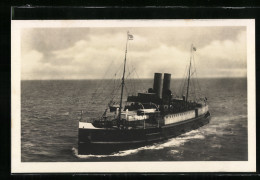 AK Passagierschiff D. Grüssgott In Voller Fahrt  - Steamers