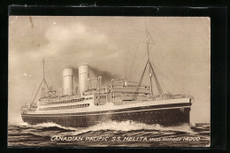 AK Canadian Pacific S. S. Melita  - Dampfer