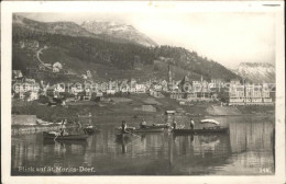 11682932 St Moritz GR See Ruderboote St. Moritz - Andere & Zonder Classificatie