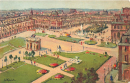 FRANCE - Paris - Le Louvre - Place Du Carrousel - Carte Postale Ancienne - Louvre