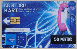 Turkey. Turk Telekom. TR-TT-C-0211. Kontorlu Kart 50. 2012 - Turquia