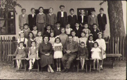 School Children, Transylvania, 1951 P1616 - Anonymous Persons