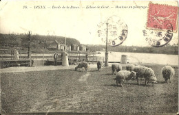 3892 CPA Dinan - Ecluse De Livet - Moutons Au Pâturage . - Dinan