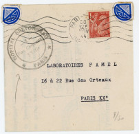 PARIS LAC 1944 HOPITAL BRETONNEAU OMEC SUR IRIS - Guerra Del 1939-45