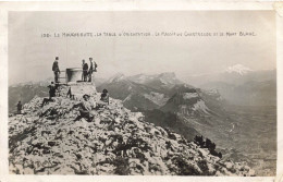 FRANCE - Le Moucherotte - La Table D'orientation - Le Massif De Chartreuse Et Le Mont - Carte Postale Ancienne - Chartreuse