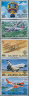 Solomon Islands 1983 SG493-497 Manned Flight Set MNH - Solomoneilanden (1978-...)