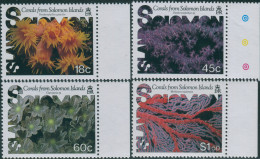 Solomon Islands 1987 SG576-579 Corals Set MNH - Salomoninseln (Salomonen 1978-...)