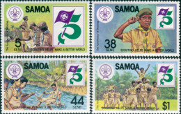 Samoa 1982 SG620-623 Scouts Set MNH - Samoa (Staat)