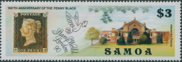 Samoa 1990 SG846 $3 Stampworld London Penny Black MNH - Samoa