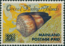 Cocos Islands 1990 SG235 POSTAGE PAID Cone Shell MNH - Islas Cocos (Keeling)