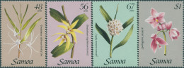 Samoa 1985 SG688-691 Orchids Set MNH - Samoa