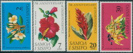 Samoa 1969 SG319-322 Independence Flowers Set MNH - Samoa