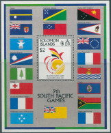 Solomon Islands 1991 SG702 South Pacific Games MS MNH - Islas Salomón (1978-...)