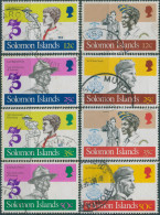 Solomon Islands 1982 SG477-484 Scouts Set FU - Isole Salomone (1978-...)