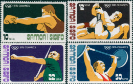 Samoa 1976 SG470-473 Olympic Games Set MNH - Samoa (Staat)