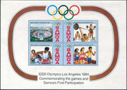 Samoa 1984 SG682 Olympics MS MNH - Samoa (Staat)