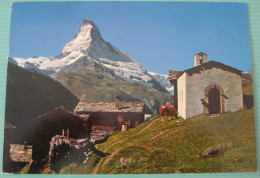 Zermatt (VS) - Findeln Mit Matterhorn - Zermatt