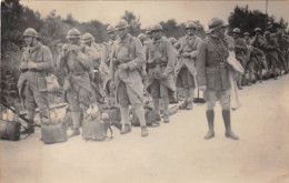 Militaria - Carte Photo - Militaires - Soldats - Manoeuvres - Manoeuvres