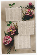 CPA 9 X 14 Calendrier 1920 (6) Bonne Année   Fleurs Roses - New Year