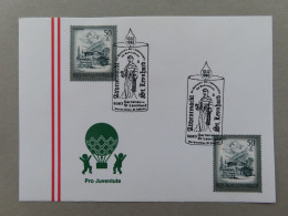 Österreich Pro Juventute - Mit Sonderstempel 10. 12. 1983 Gartenau-St. Leonhard, Adventmarkt St. Leonhard (Nr.1387) - Sonstige & Ohne Zuordnung