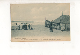 SENEGAL - SAINT LOUIS - La Plage Un Jour De Forte Marée (carte Animée) - Senegal