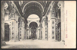 ROMA Basilica Di S. Pietro  L' Interno  1904 - San Pietro