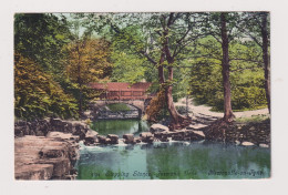 ENGLAND - Newcastle Upon Tyne Jesmond Dene Stepping Stones Used Vintage Postcard - Newcastle-upon-Tyne