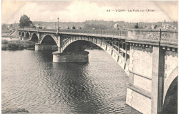 CPA Carte Postale France Vichy Pont Sur L'Allier VM80431 - Vichy